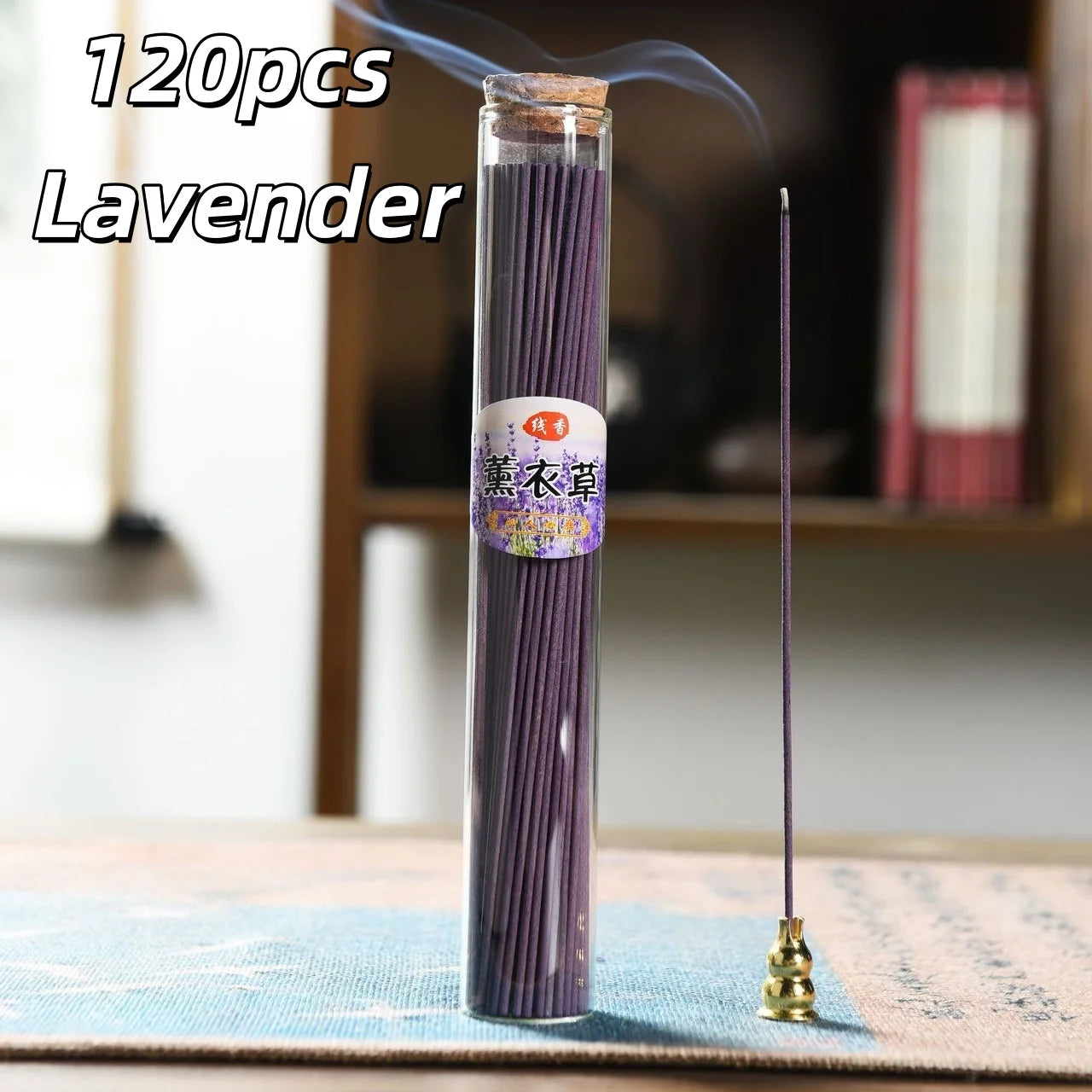 120pc Natural Incense Sticks Aromatherapy Air Freshener Fragrance Set - 19