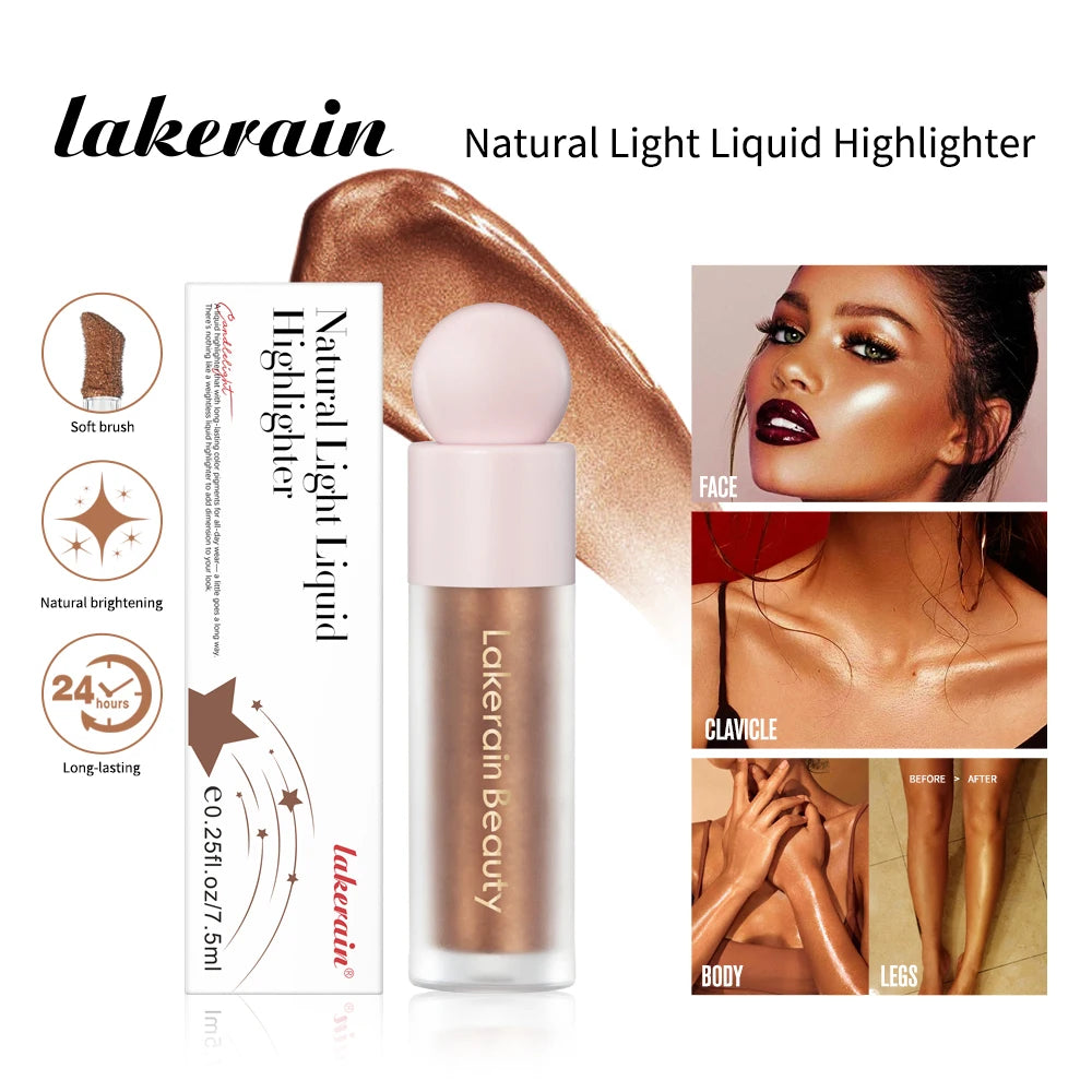 Liquid Highlighter Makeup Natural Glow Luminizer - 1