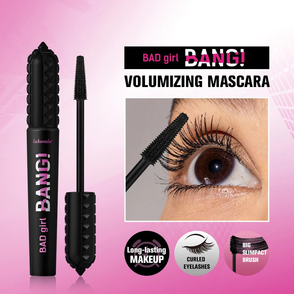 Black Volumizing Mascara Waterproof Lengthening Eyelash Extension