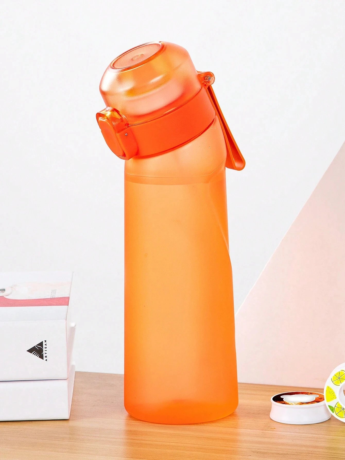 Scented Water Bottle with Flavor Pods Portable Leak Proof Sports Kettle - 10