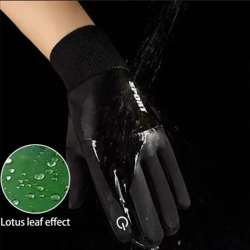 Winter Waterproof Touch Screen Gloves for Cycling Skiing and Running