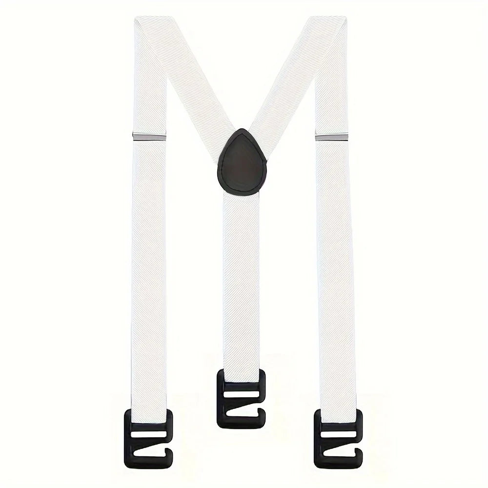 Unisex Adjustable Suspender Straps Heavy Duty Elastic Belt for Hiking - 16