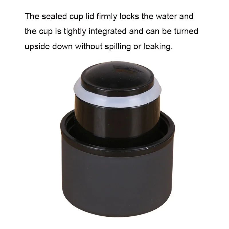 Stainless Steel Vacuum Insulated Water Bottle Portable Travel Thermos - 3