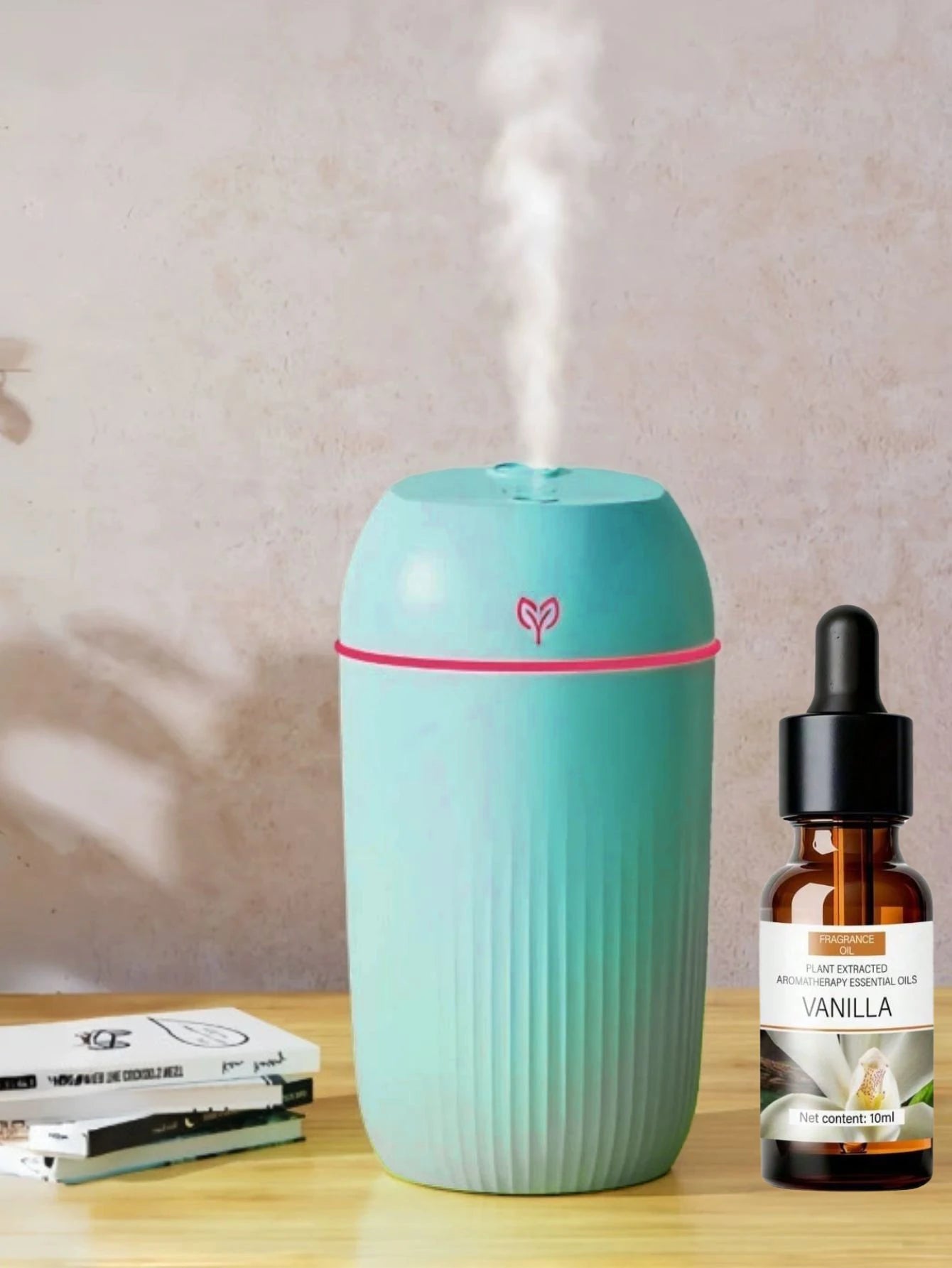 420ml Portable USB Ultrasonic Air Humidifier Essential Oil Diffuser