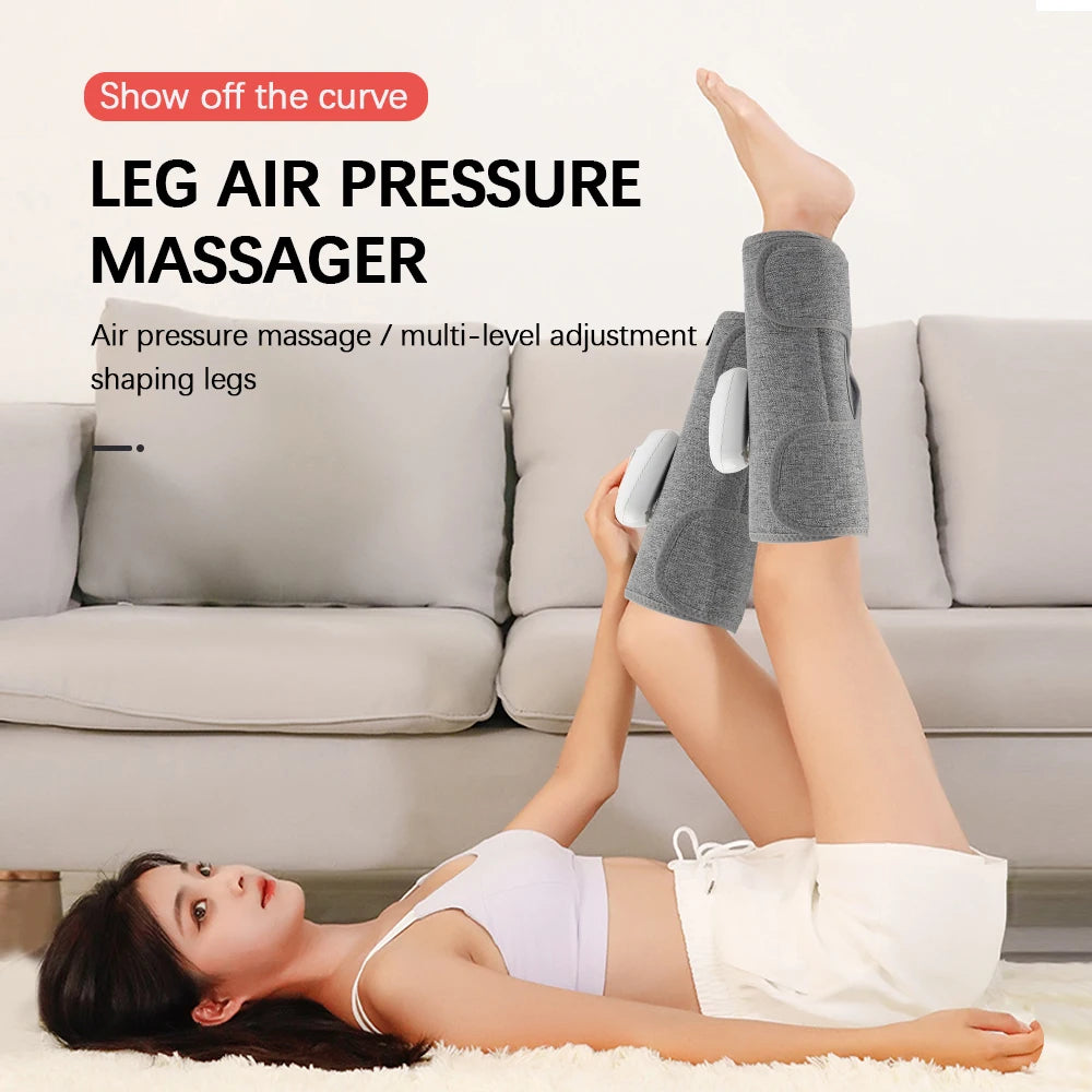 Wireless Electric Air Pressure Calf Massager Leg Muscle Recovery