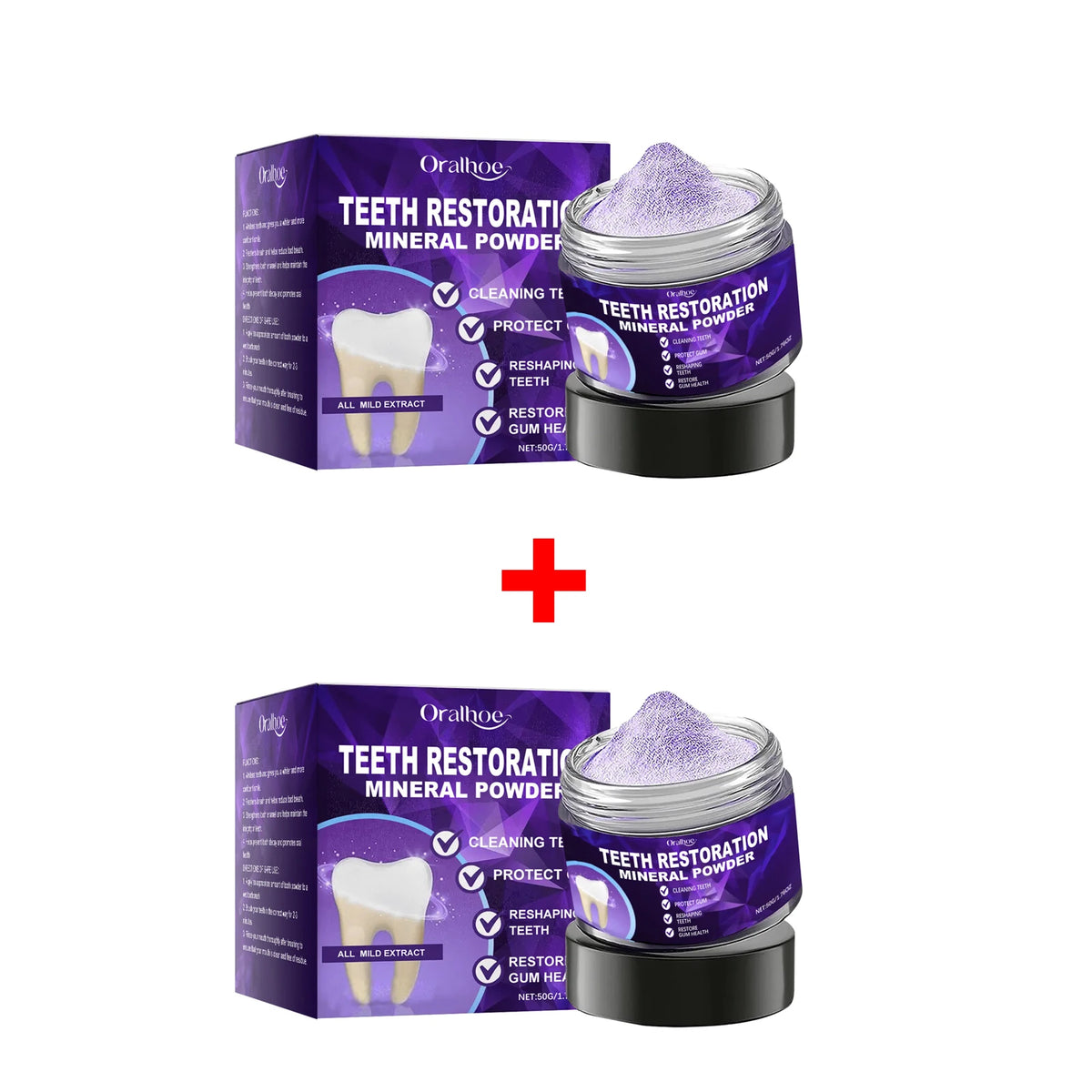 Teeth Whitening Powder Stain Remover Tooth Polish