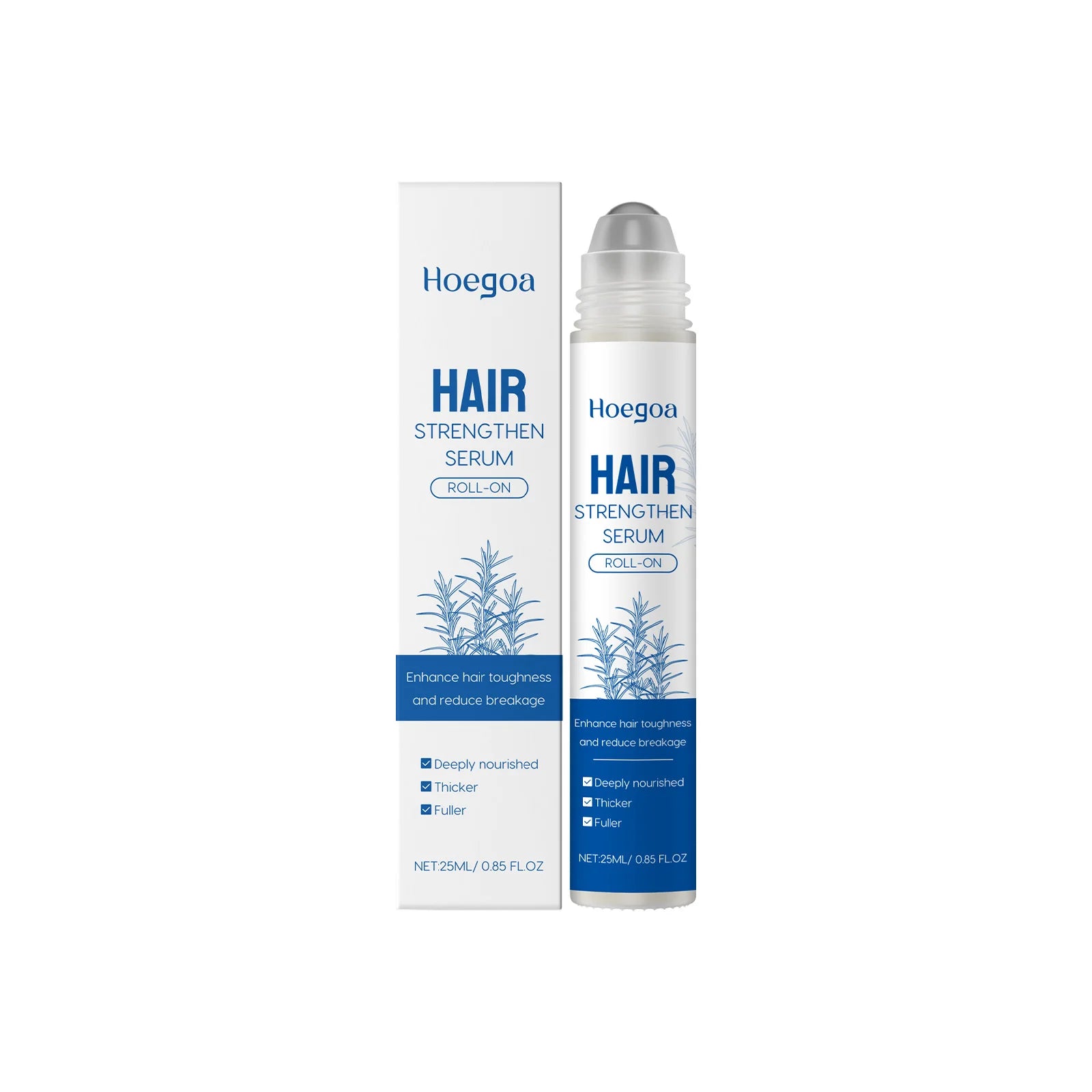 Rosemary Hair Growth Serum Roll On Anti Hair Loss Care Oil - 7