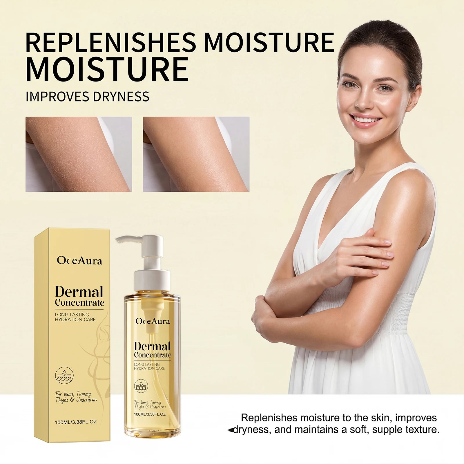 OceAura Body Care Oil Moisturizing Serum for Dry Skin - 12