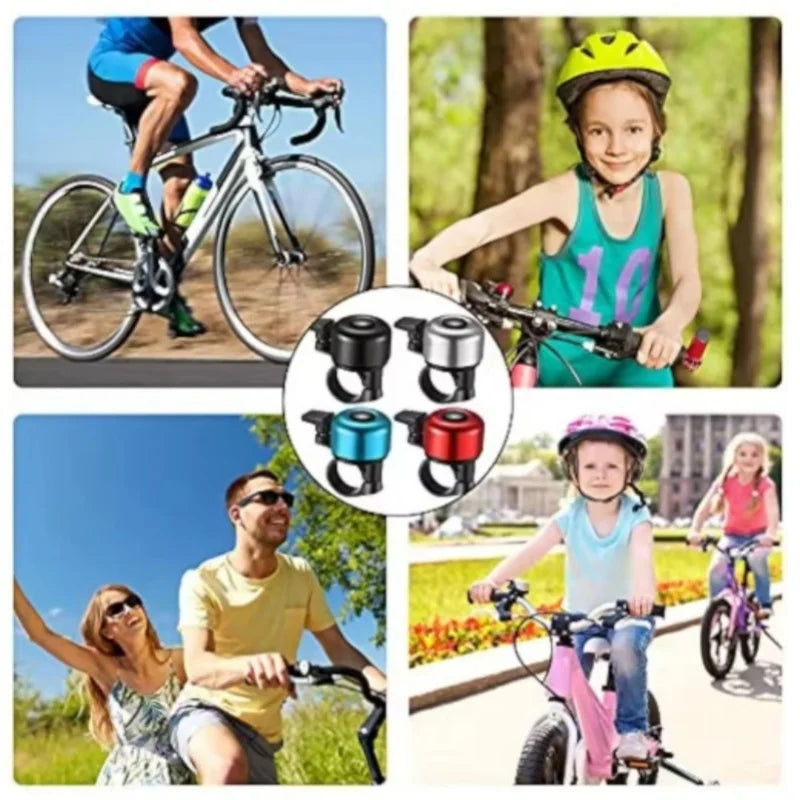 Aluminum Alloy Bicycle Bell Crisp Sounding Bike Handlebar Ring Horn - 3