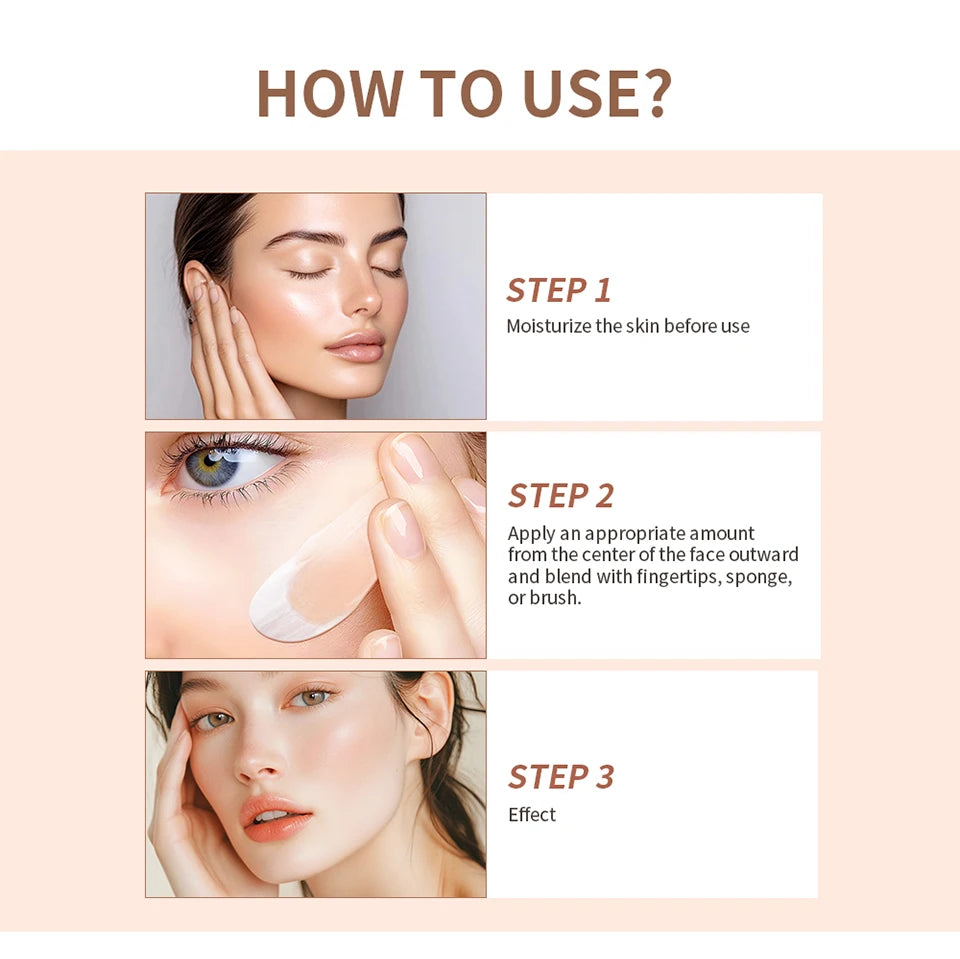 Color Changing Foundation SPF 30 Moisturizing Makeup Base