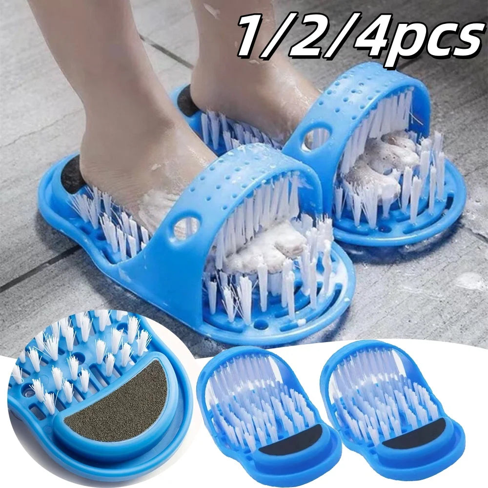 Shower Foot Scrubber and Bath Brush Exfoliating Foot Cleaner - 1
