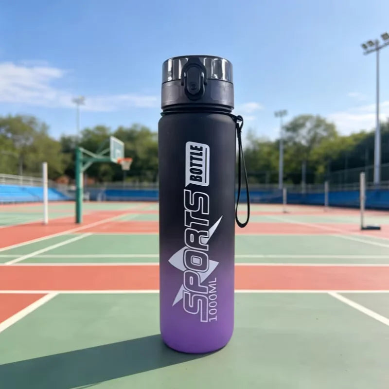 1000ml Gradient Sports Water Bottle Leak Proof Gym Sippy Cup - 16