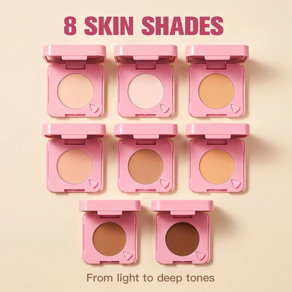 2 in 1 Pressed Powder and Phone Grip Oil Control Compact Makeup