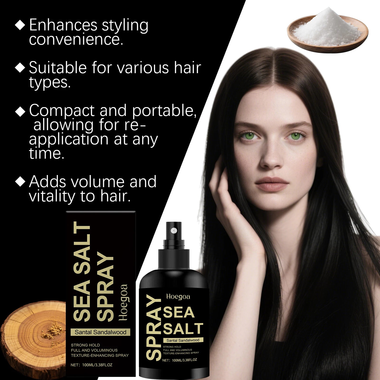 Sea Salt Hair Styling Spray Volumizing Mist - 11