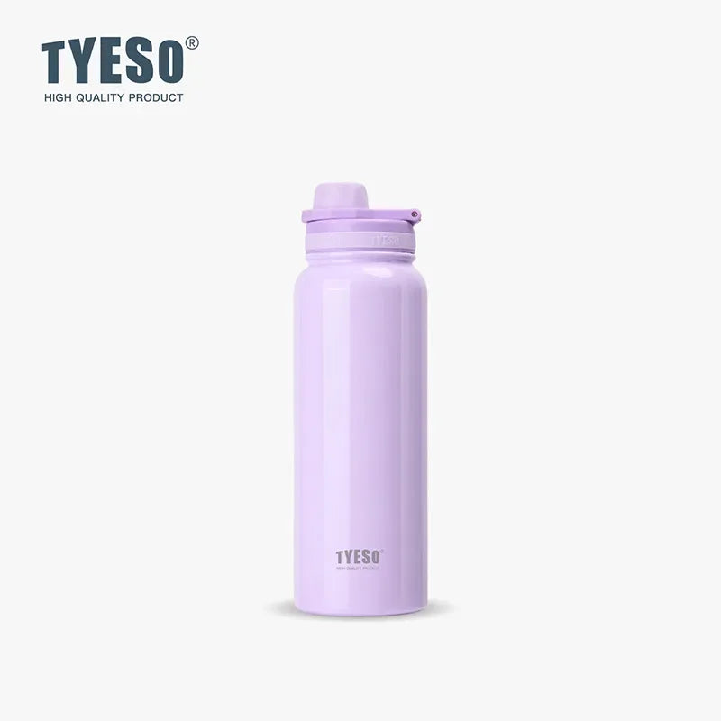 TYESO Stainless Steel Vacuum Insulated Water Bottle Travel Flask