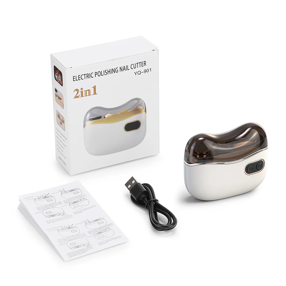 Electric Nail Clipper Automatic Trimmer And Grinder
