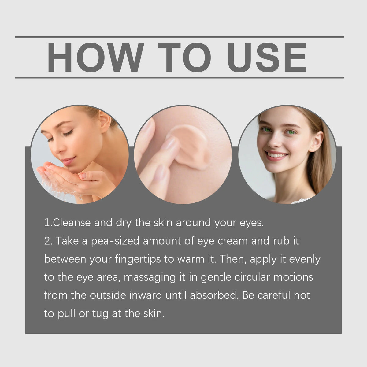 Calcium Eye Cream Dark Circles Firming Repair Cream