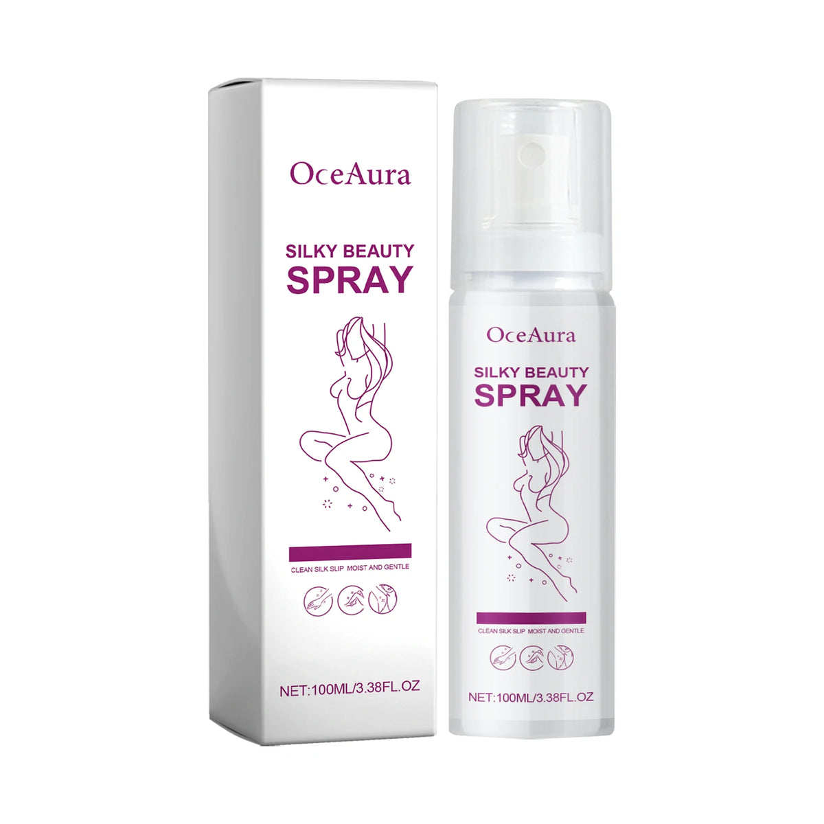 OceAura Body Hair Removal Spray Depilatory Mousse