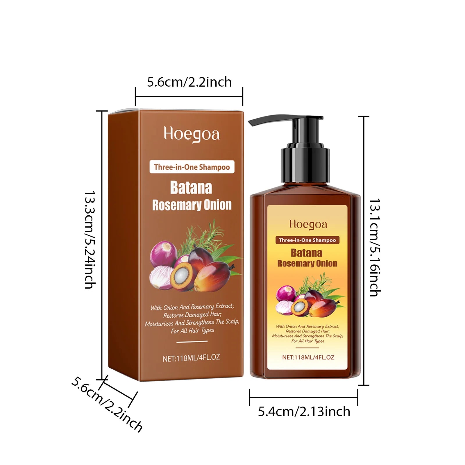 Hair Growth Shampoo Anti Dandruff Nourishing Repair Scalp Care - 6