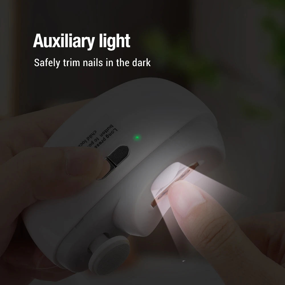 Electric Nail Clipper Automatic Trimmer and Grinder - 6