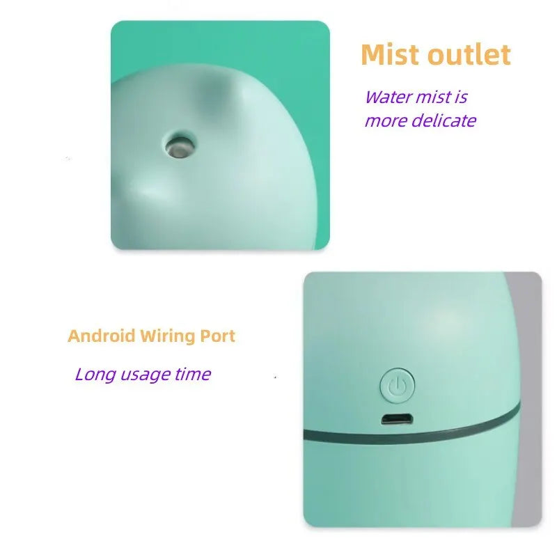 Portable Mini USB Humidifier Desktop Personal Mist Diffuser for Car - 6