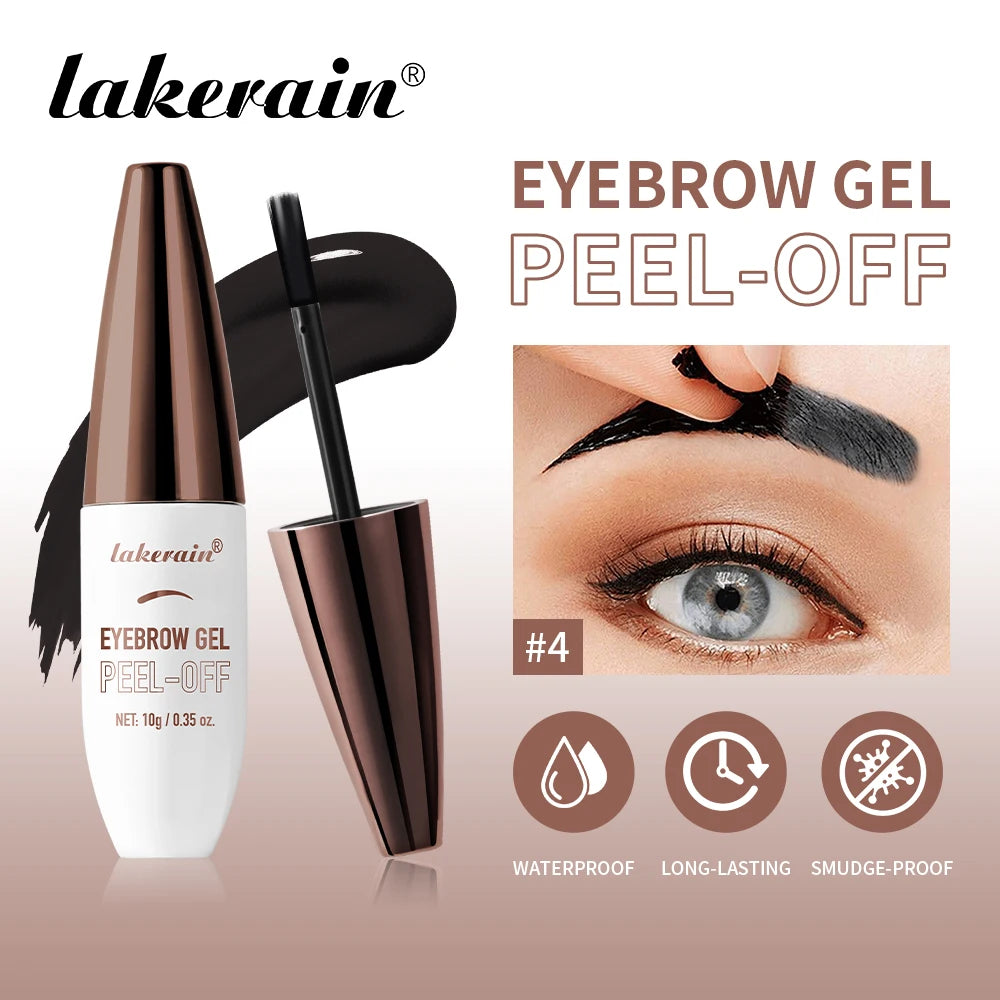 Lakerain Peel Off Eyebrow Gel Waterproof Brow Tint Cream - 2