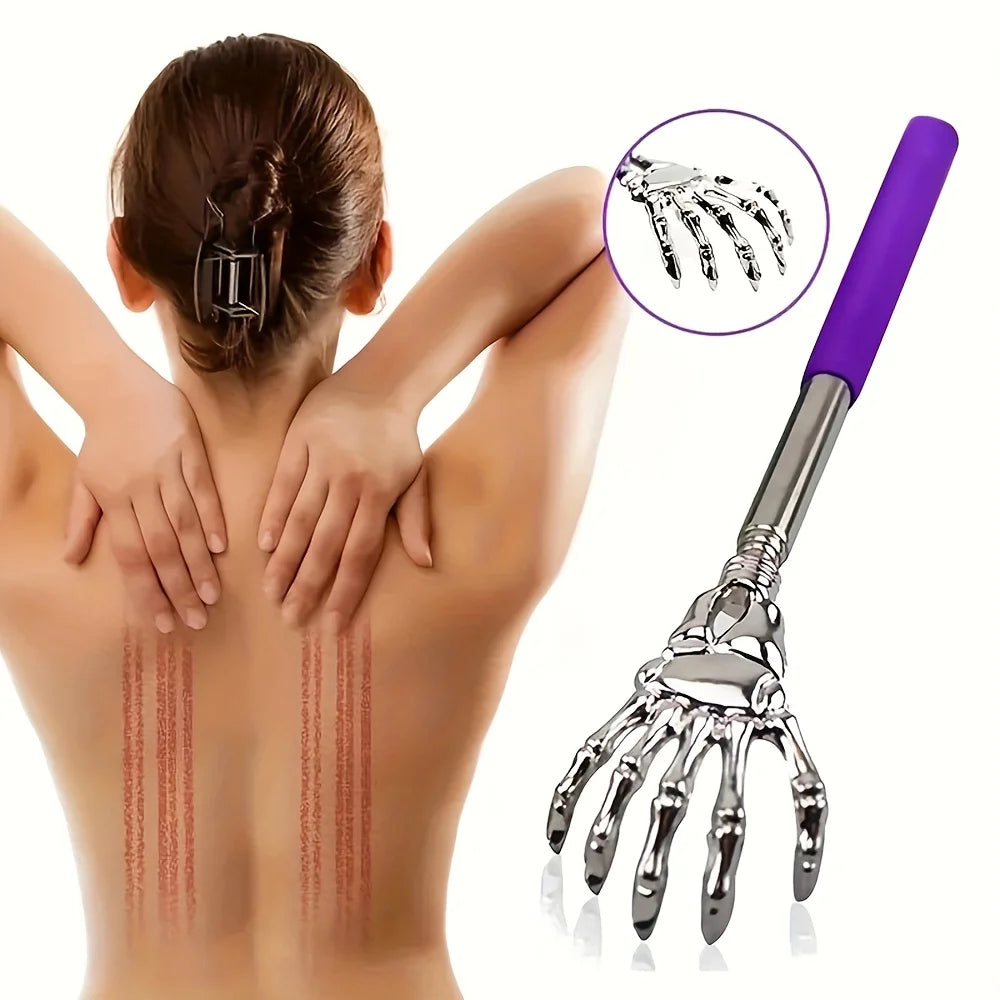 Stainless Steel Retractable Back Scratcher Extendable Body Massager