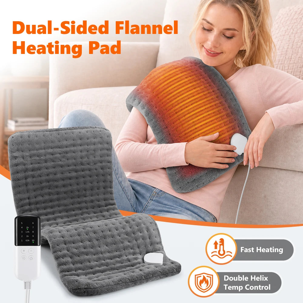 Electric Heating Pad Flannel Thermal Mat Pain Relief - 1