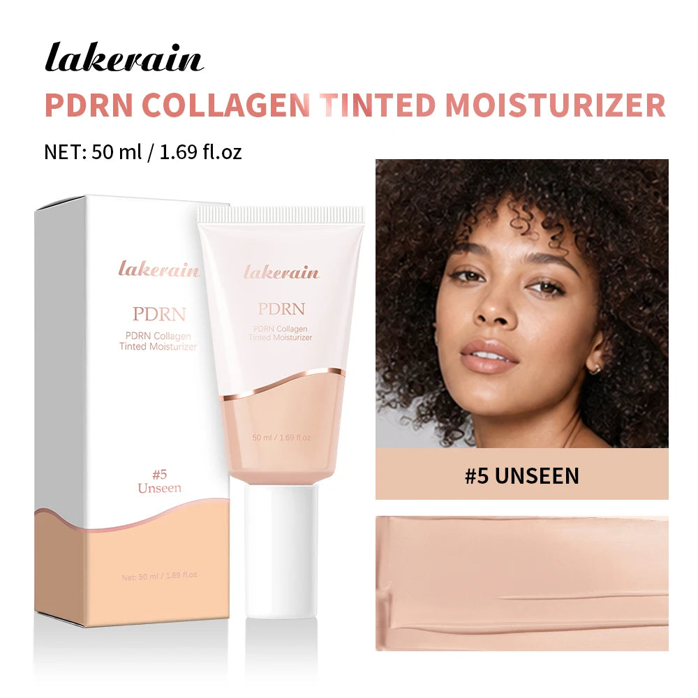 PDRN Collagen Tinted Moisturizer Radiant Glow Foundation Makeup - 23