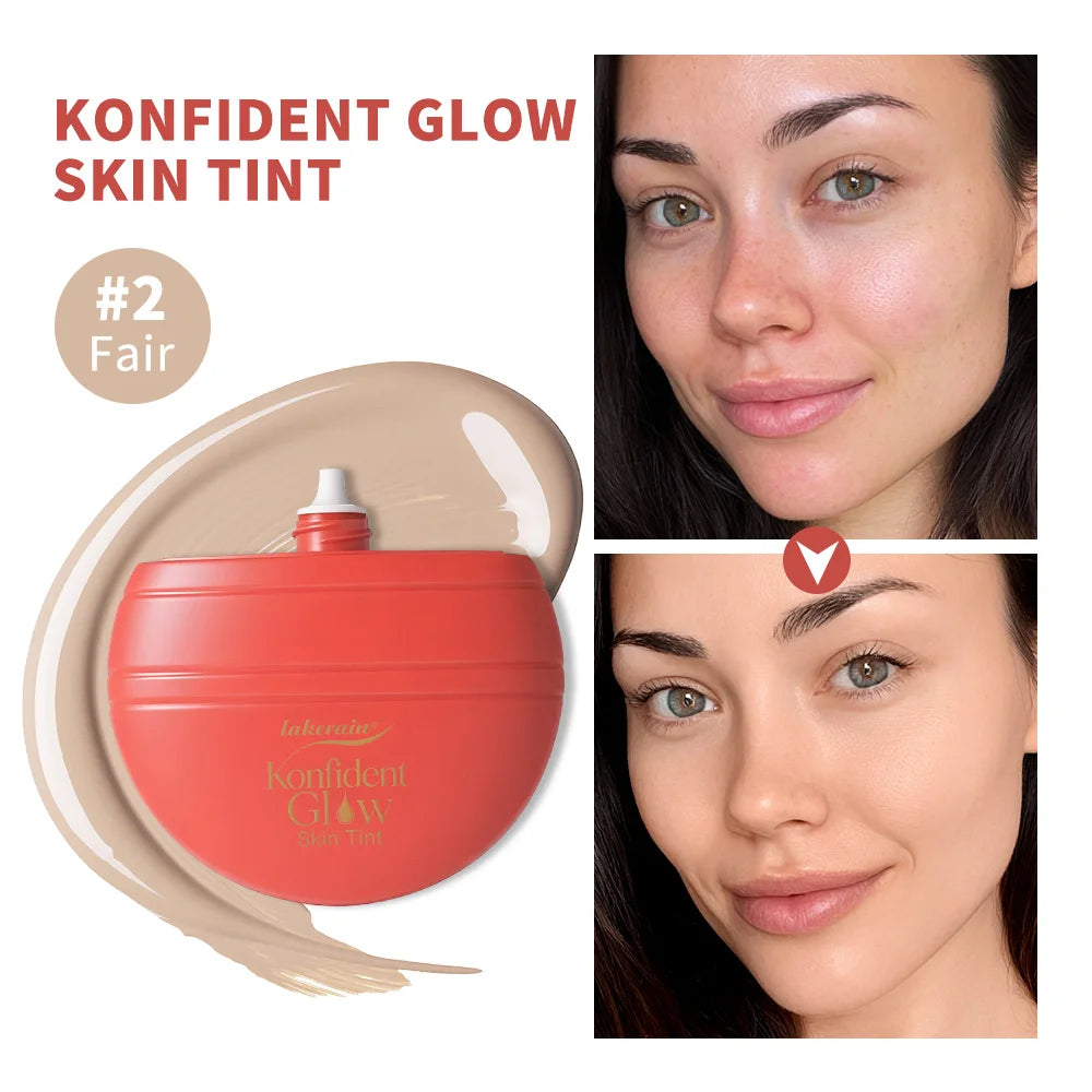 Hydrating Glow Skin Tint Liquid Foundation Makeup Base - 1