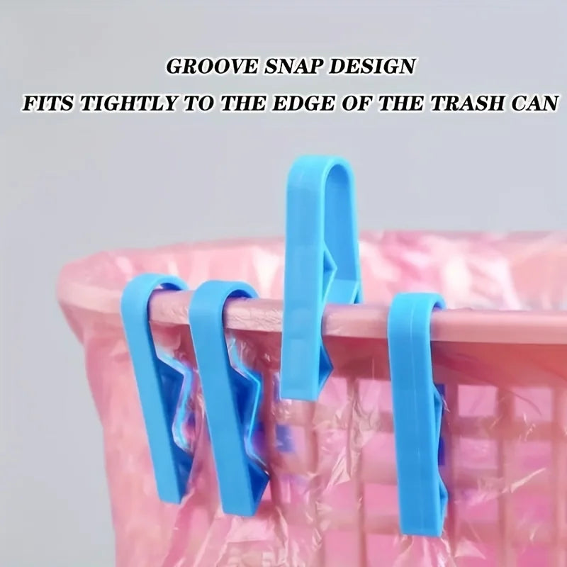 Trash Bag Clips 10/20 Pack Anti-Slip Garbage Can Liner Fastener Holder - 4