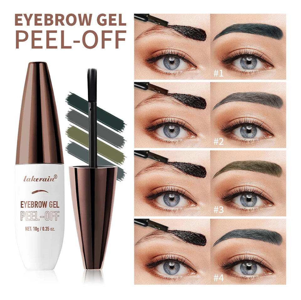 Lakerain Peel Off Eyebrow Gel Waterproof Brow Tint Cream