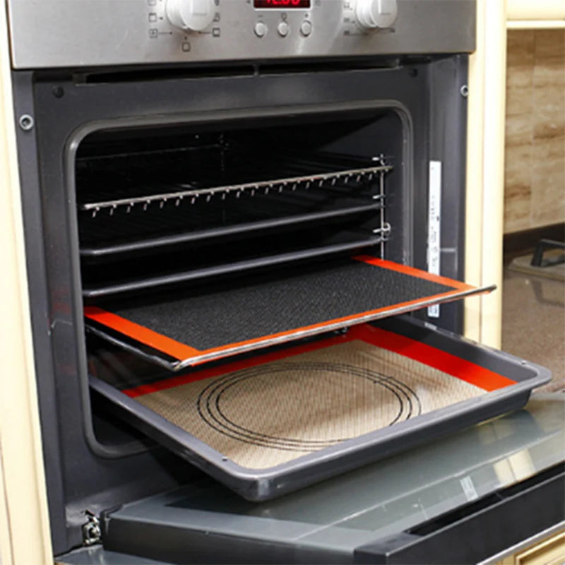 Reusable Silicone Baking Mat Non Stick Oven Sheet Liner for Pastry - 2