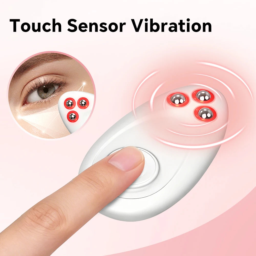 Hailicare Smart Sensor Ice Cooling Vibration Eye Roller Massager - 2