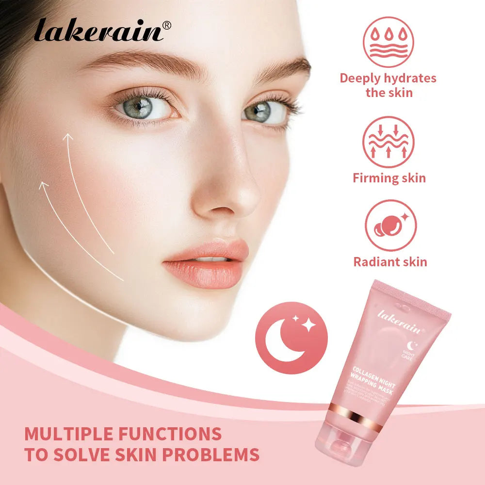 Korean Collagen Overnight Wrapping Peel Off Face Mask Duo - 2