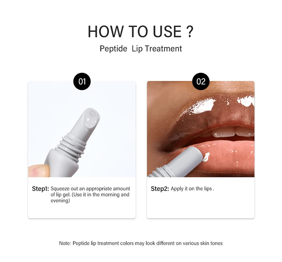 Peptide Moisturizing Lip Balm and Treatment Gel - 14