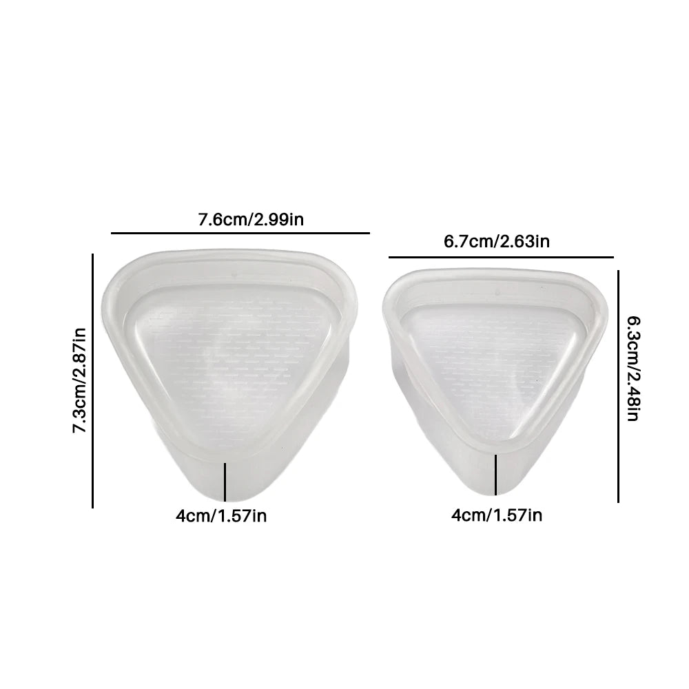 2pc Triangle Sushi Onigiri Mold Set Rice Ball Press Maker Bento Tool