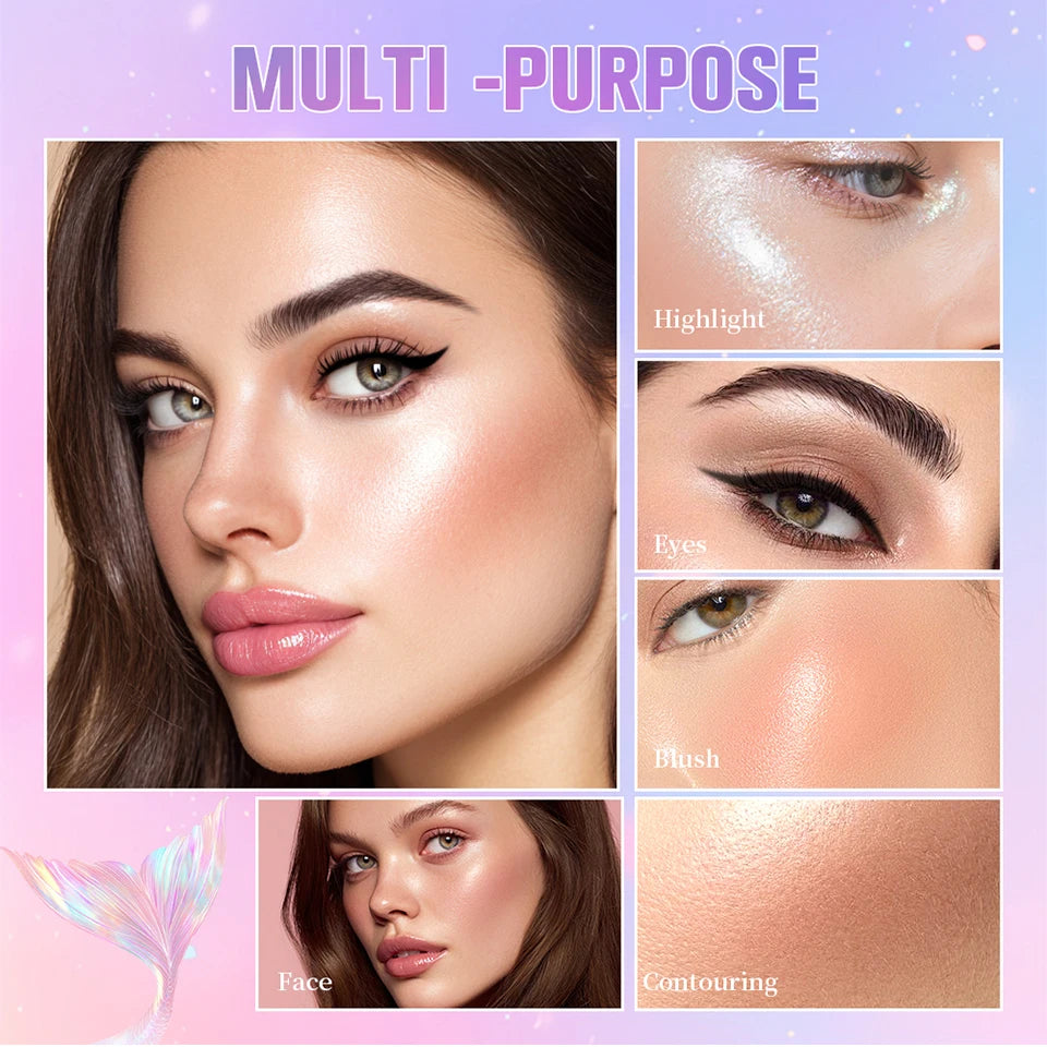Lakerain Waterproof Eyeshadow Palette Refill DIY Makeup Refills - 10