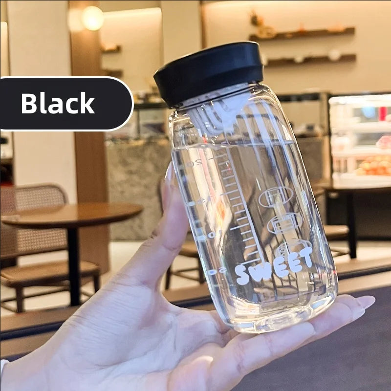 Portable Mini Water Cup Heat Resistant BPA Free Travel Bottle - 12