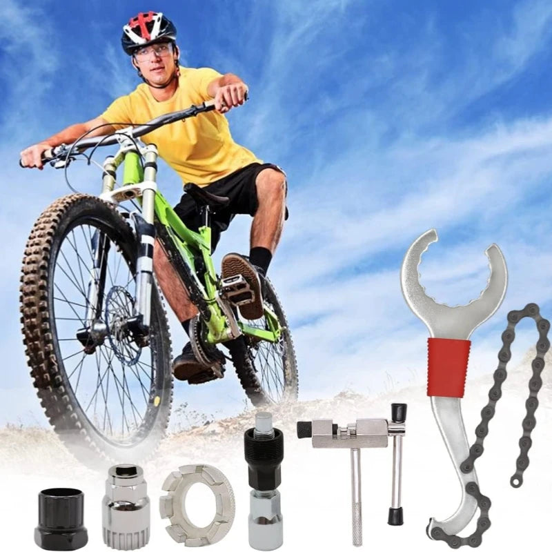 6-Piece Professional Bike Tool Kit Bicycle Repair and Maintenance Set