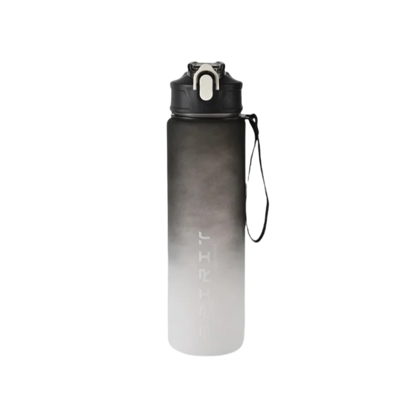 800ML Leakproof Sports Water Bottle Portable Shaker for Fitness Hiking