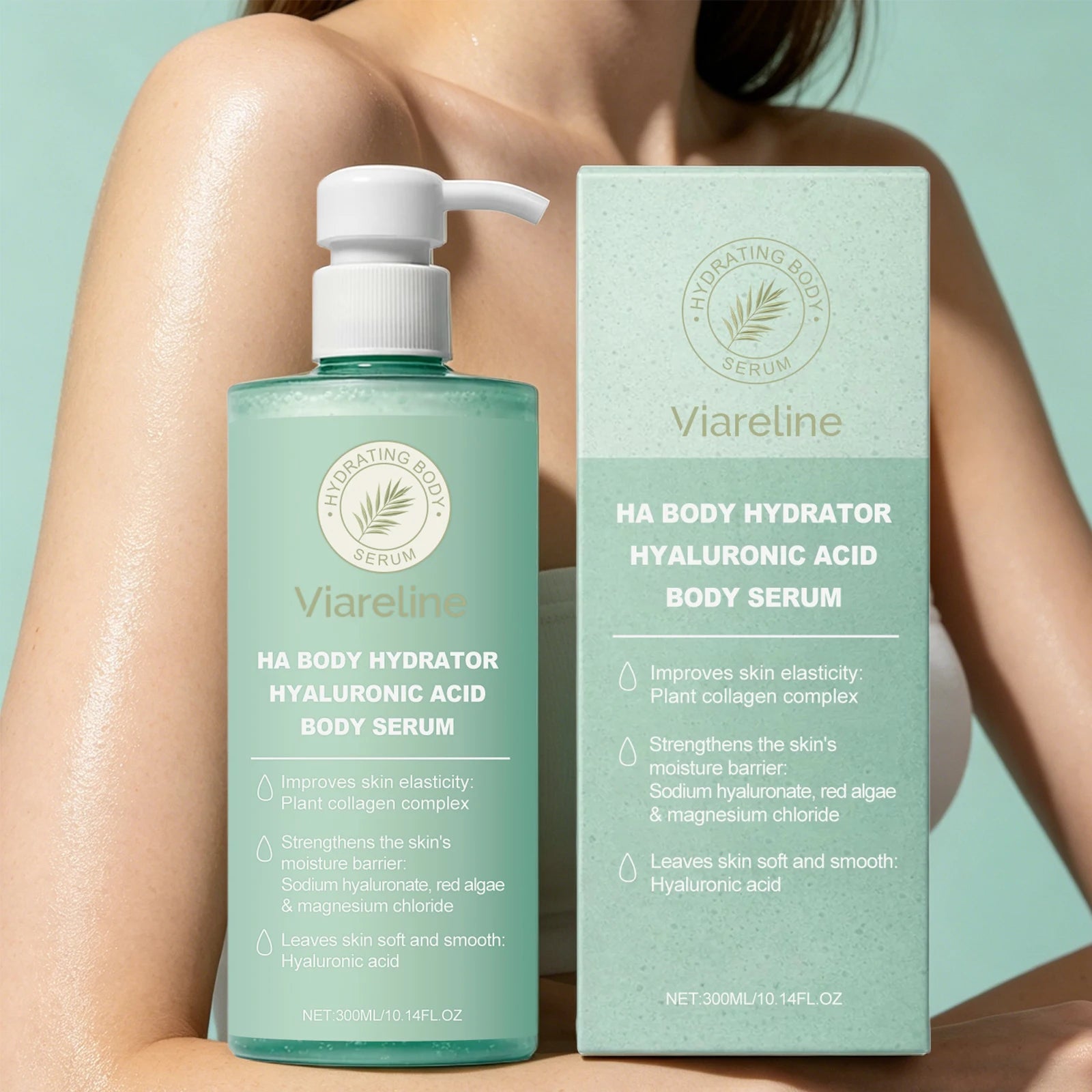 Hyaluronic Acid Body Serum for Dry Skin Moisturizing Care - 3