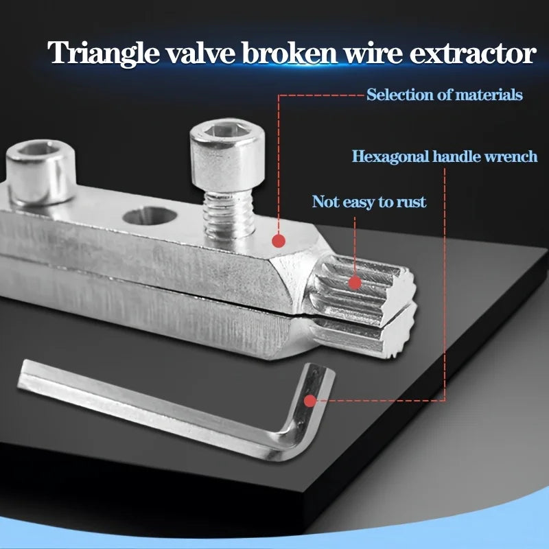 Broken Pipe Extractor Tool Set for Faucet and Water Pipe Removal