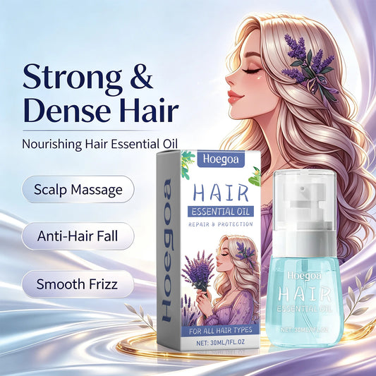 Lavender Hair Essential Oil Anti Frizz Repair And Nourishing Care