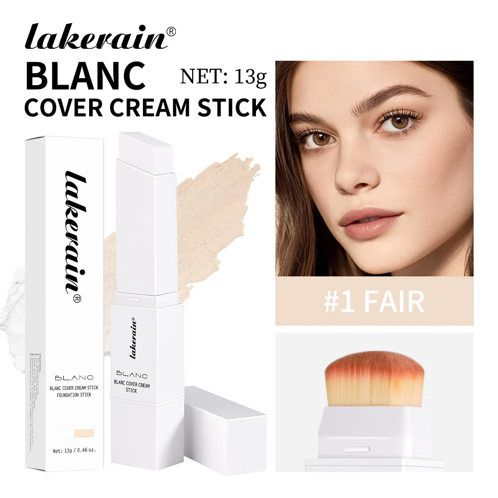 Lakerain Color Changing Foundation Stick Dual-Ended Concealer Makeup