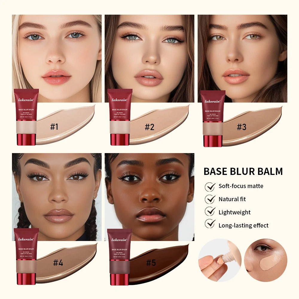Liquid Foundation Matte Concealer Waterproof Long Lasting Base Makeup - 3
