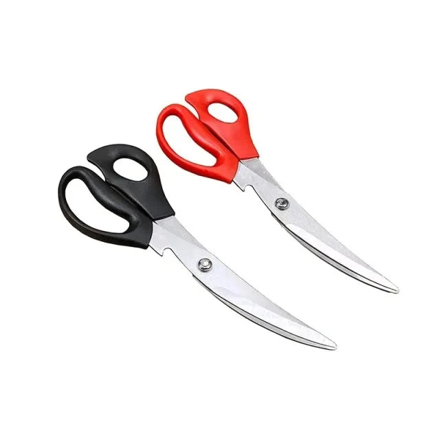 2pc Stainless Steel Kitchen Scissors Heavy Duty BBQ Meat Poultry Shears - 13