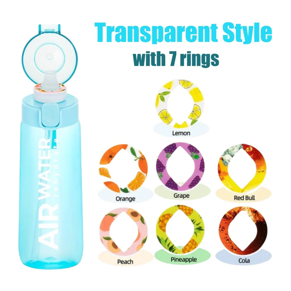 750ml Flavor Infused Water Bottle with Scent Pods Sports Drinking Cup