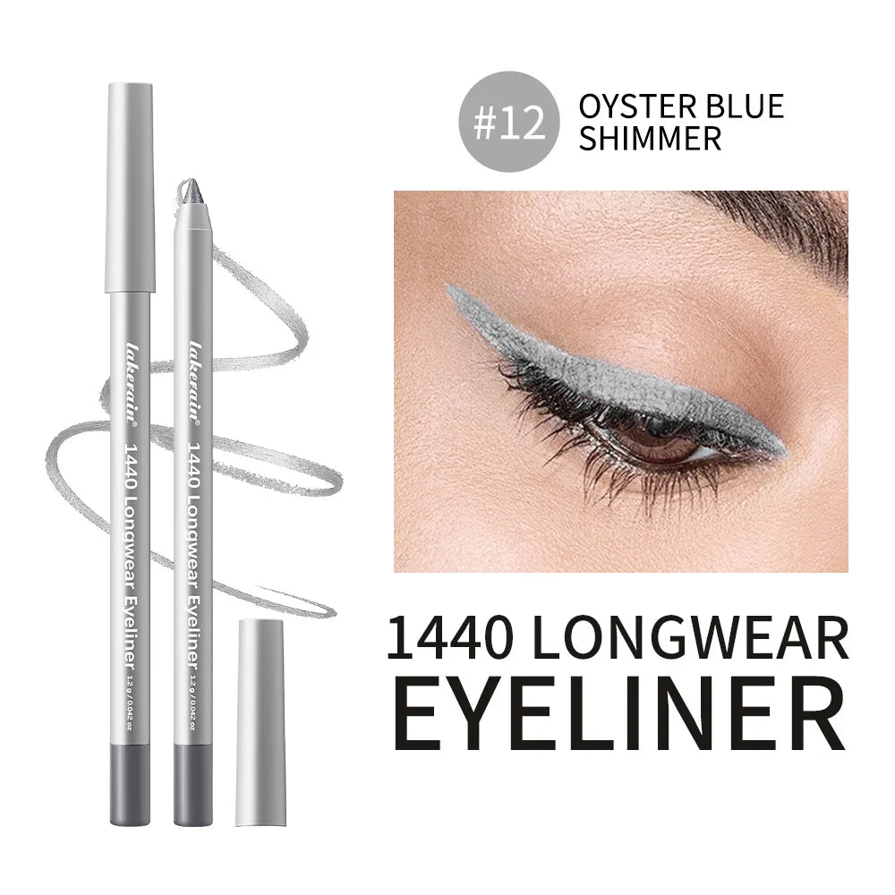 Waterproof Eyeliner Pencil Long Lasting Smudge Proof Makeup