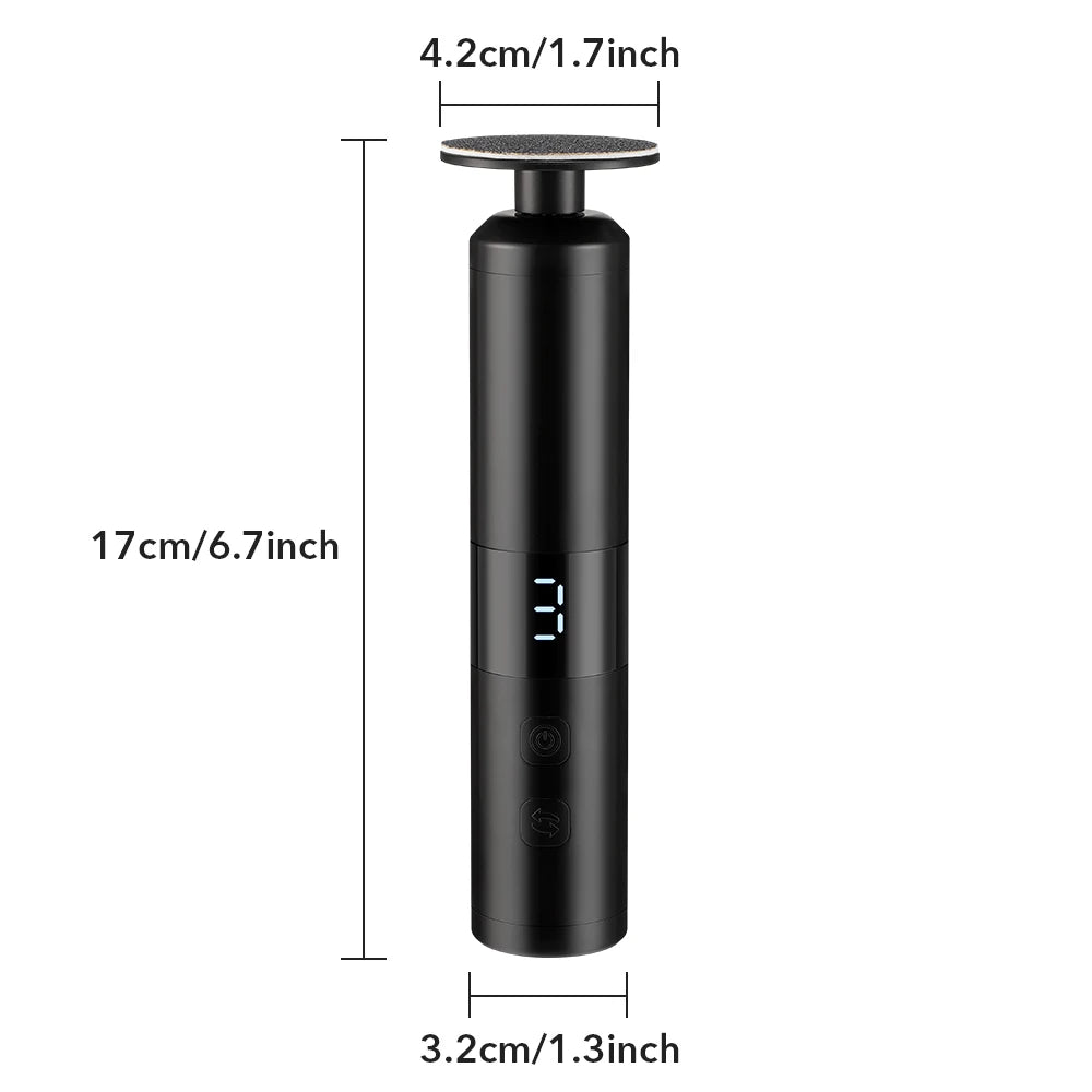 Electric Foot Callus Grinder Pedicure Tool Dead Skin Remover